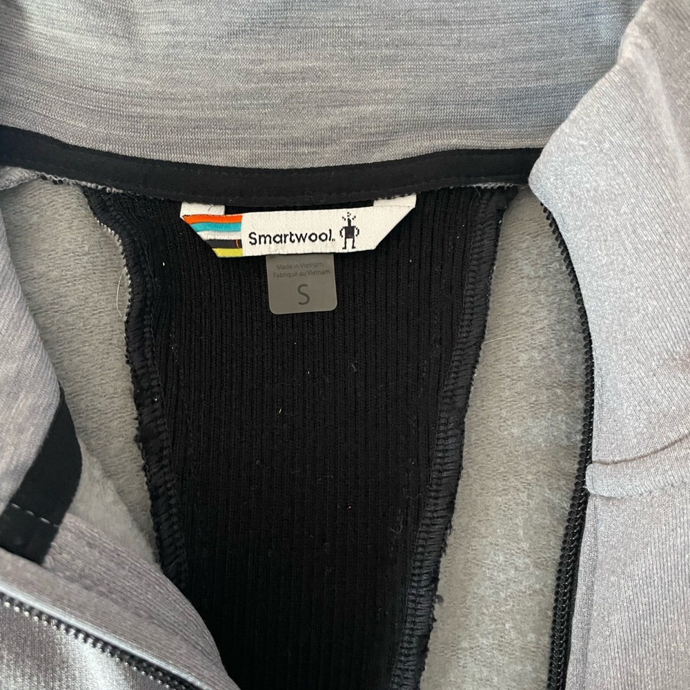 Smartwool Gray Quarter-Zip Pullover - Picture 5 of 10